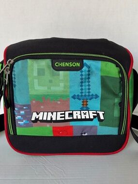 Minecraft lunch bag